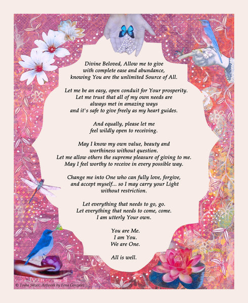 Change Me Prayer Poster – Tosha Silver